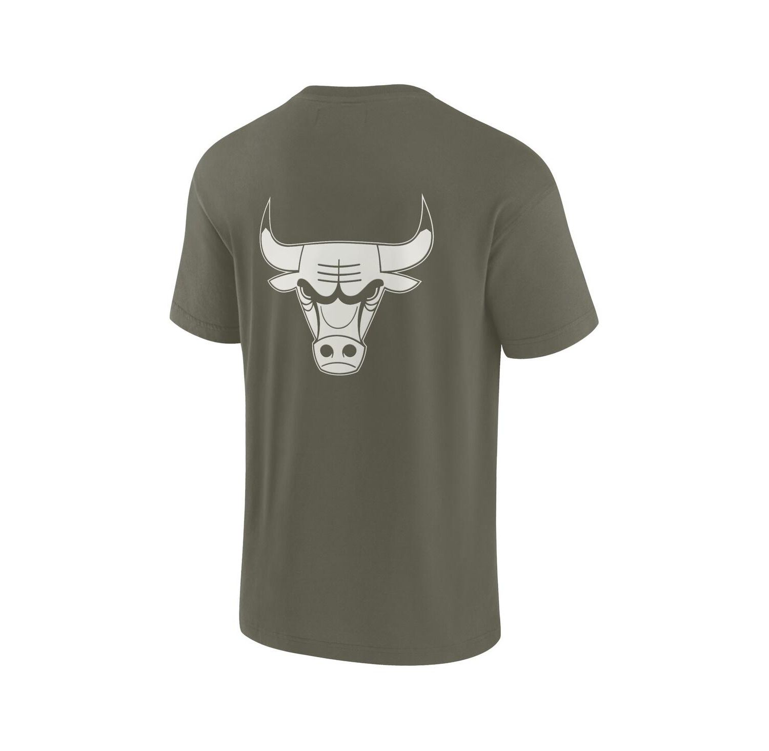 Men's and Women's Olive Chicago Bulls Elements Super Soft Short Sleeve T-Shirt