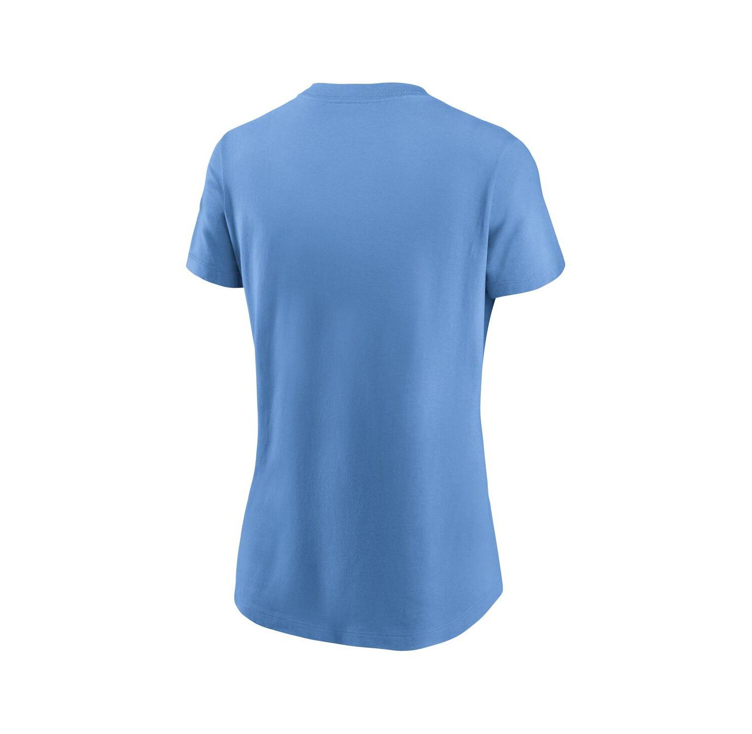 Women's Carolina Blue North Carolina Tar Heels Primetime Evergreen Logo T-Shirt