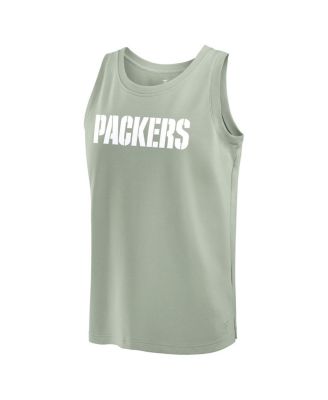 Men's Light Green Green Bay Packers Elements Tank Top
