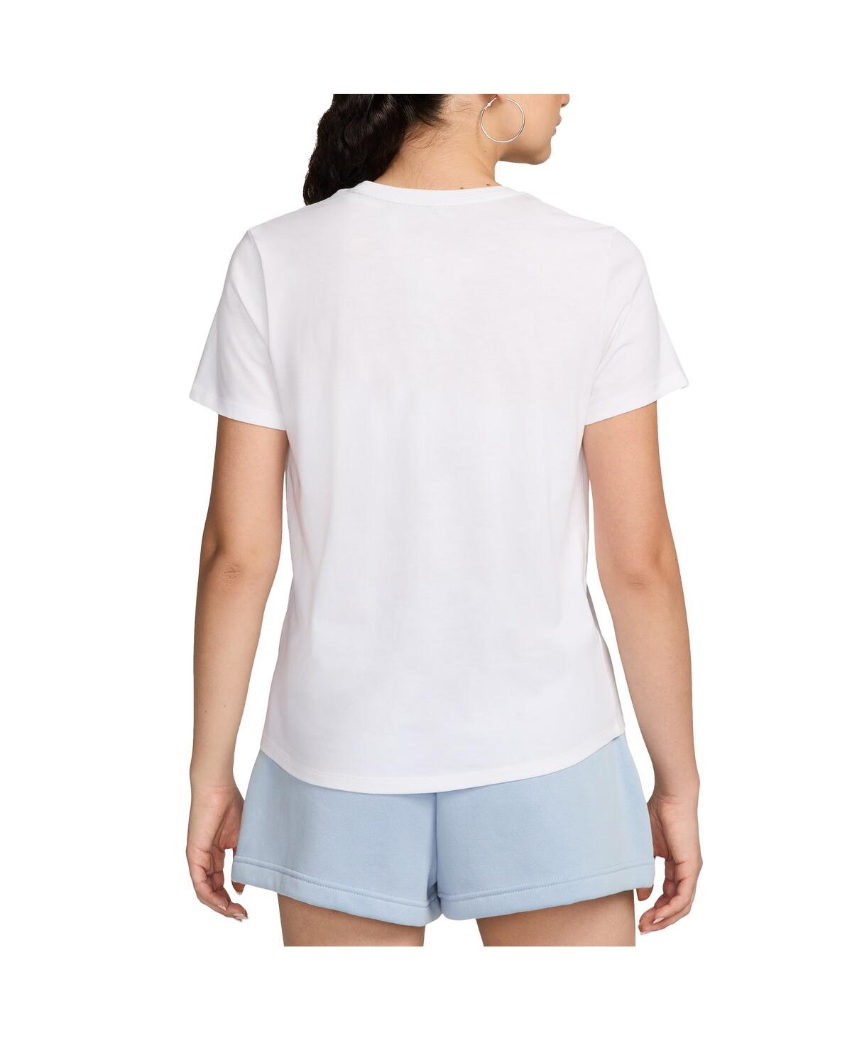 Nike Women's White U.s. Paralympics Puck Club T-shirt In White