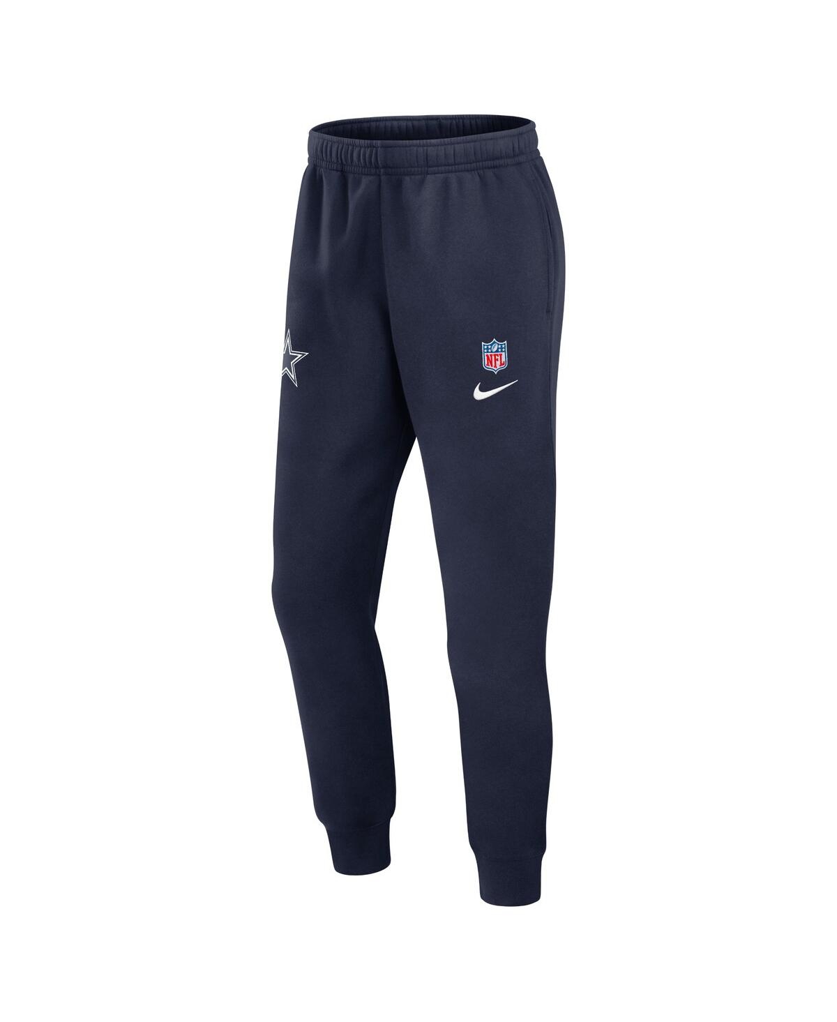 Nike Men'sDallas Cowboys 2024 Sideline Club Fleece Pants - Navy