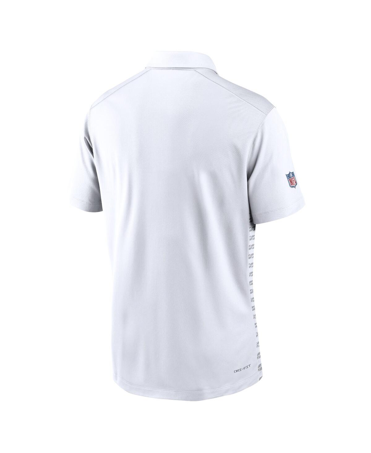 Nike Men'sPhiladelphia Eagles 2024 Sideline Victory Performance Polo - White