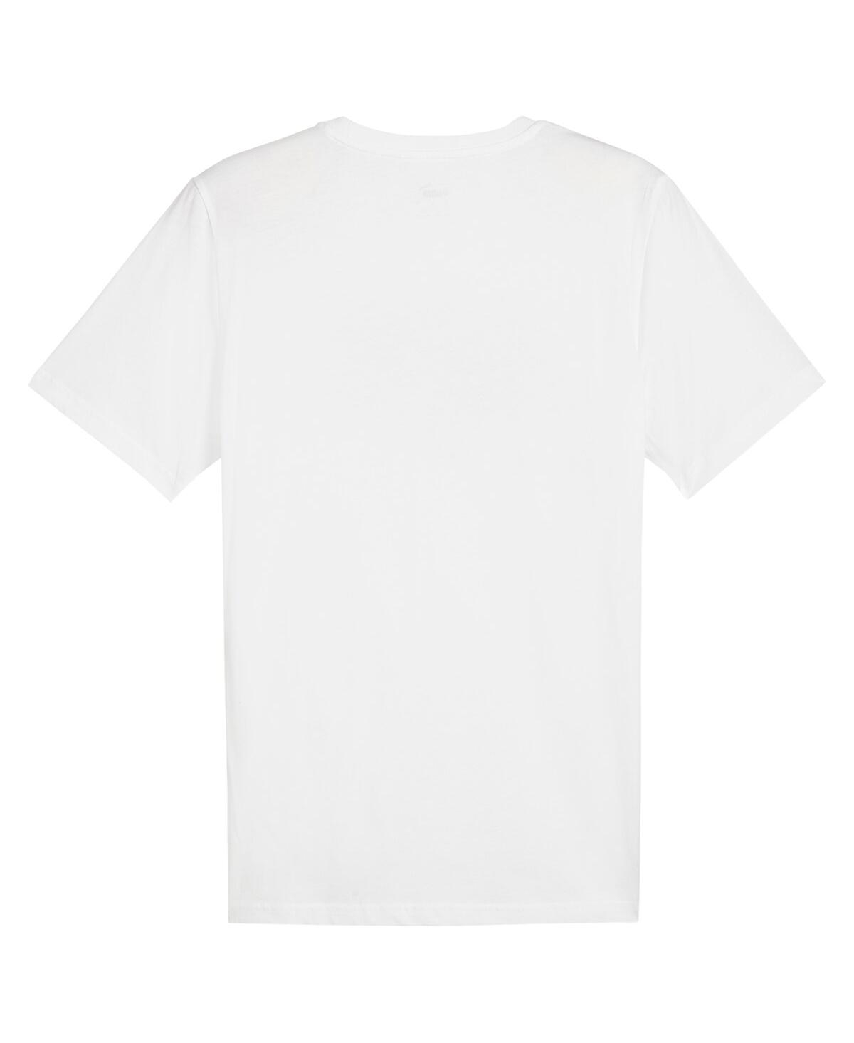 Puma Men's White Chivas Ftblculture T-shirt In White