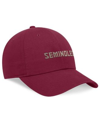 Men's Garnet Florida State Seminoles 2024 On-Field Club Adjustable Hat