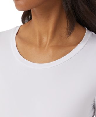 Women's Scoop-Neck Long-Sleeve Bodysuit