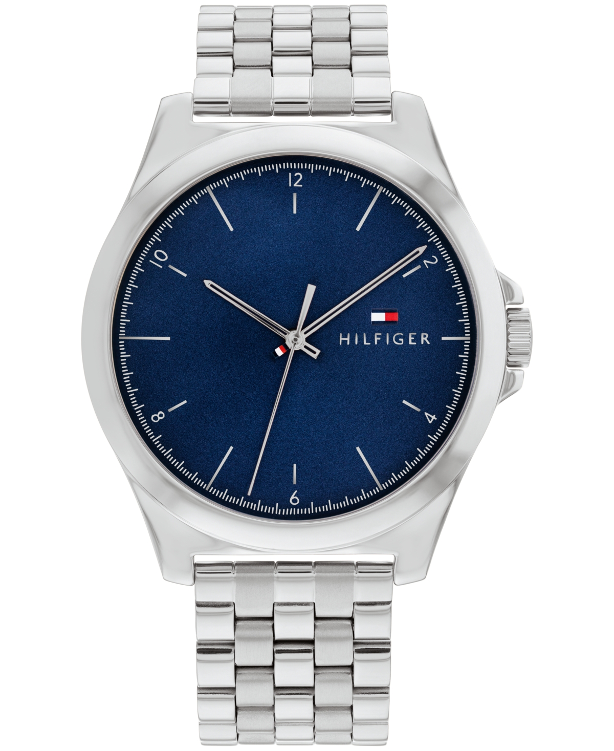 Tommy Hilfiger Men's Quartz Silver Stainless Steel Watch 42mm In Silver