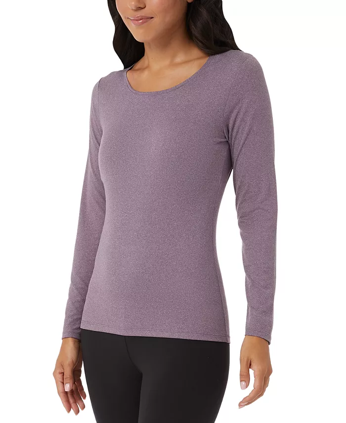 Women's Long-Sleeve Scoop-Neck Top - thumbnail 10