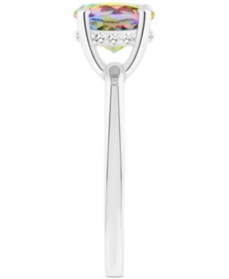 Mystic Topaz Solitaire Ring (2-3/8 ct. t.w.) in Sterling Silver (Also in Pink Topaz)