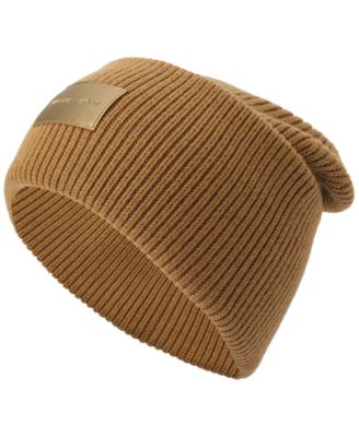 Women's Fine Rib Cuff Beanie