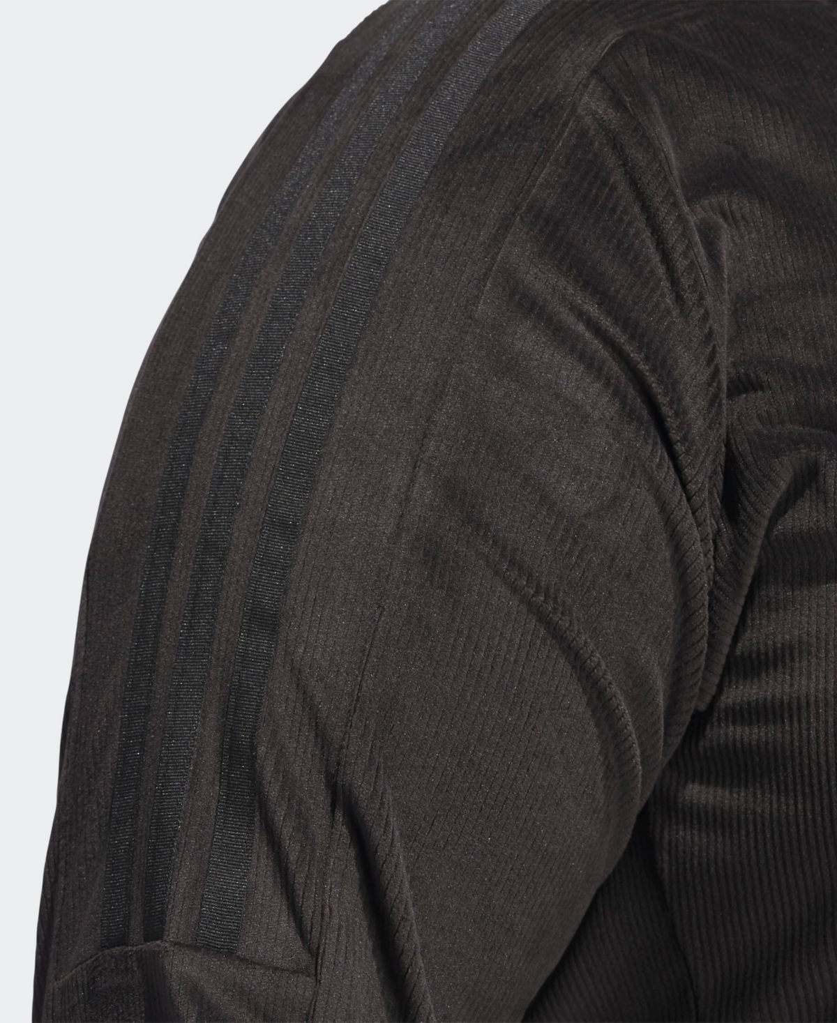 Adidas Plus Size Tiro 3-Stripes Velour Polo Collar Dress