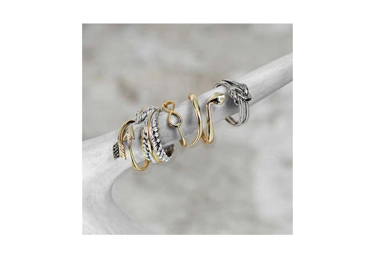 Bling Jewelry Best Friends Irish Celtic Love Knots Infinity Promise Ring Band For Women Oxidized .925 Sterling- Silver