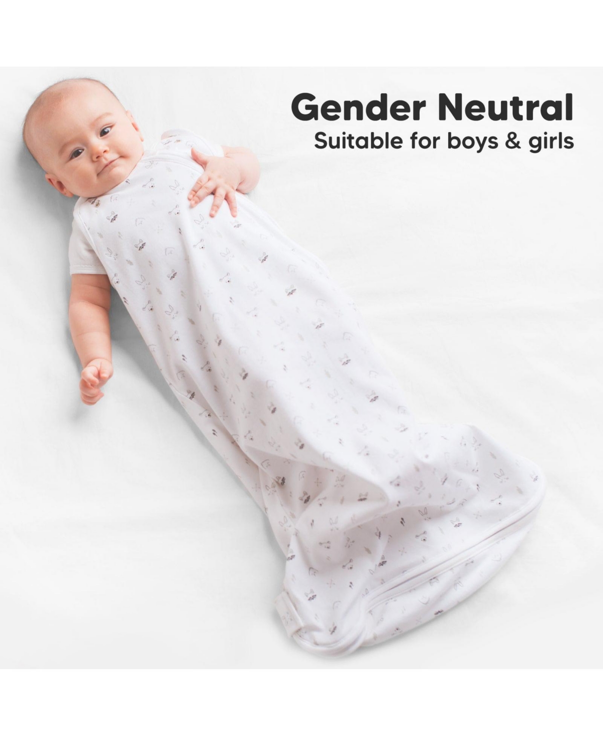 KeaBabies Organic Baby Sleep Sack Wearable Blanket, Baby Sleeping Bag 0-24 Months, Baby Sleep Sacks - Keastory