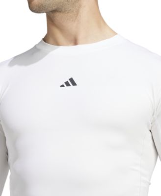 Men's Fitted Crewneck Tech-Fit Compression Shirt