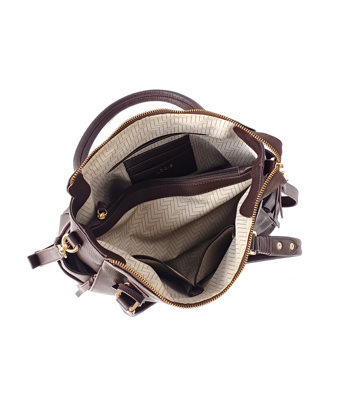 Lodis Farley Leather Satchel Bag