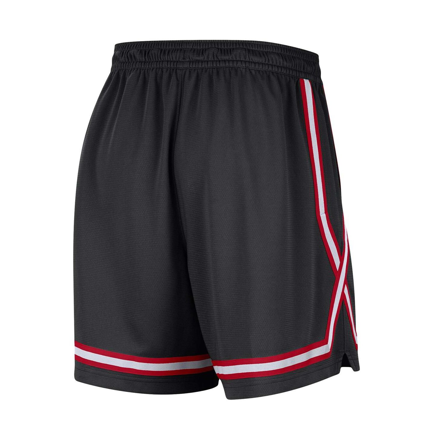 Женские спортивные шорты Nike Chicago Bulls Sideline Fly Crossover, Black — фото 2