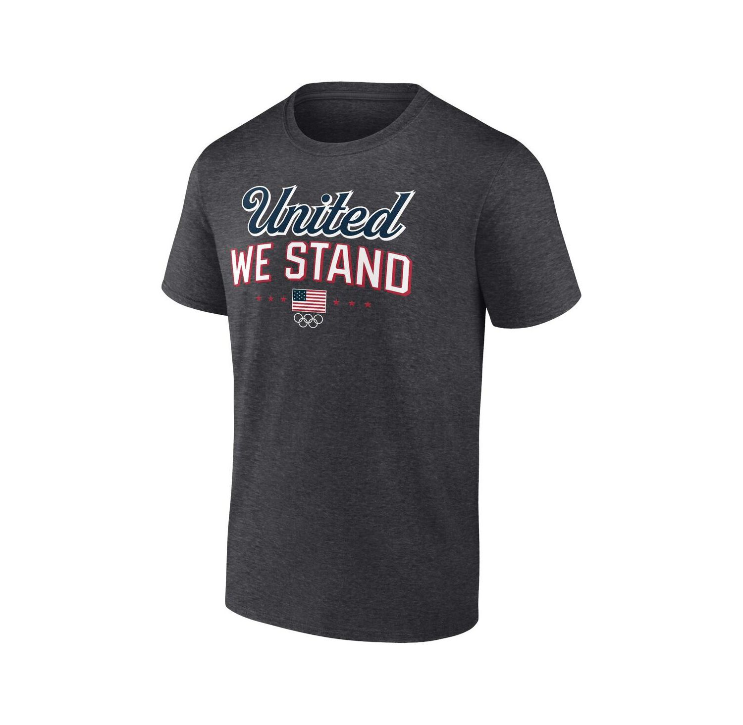 Men's Heather Charcoal Team USA Victory T-Shirt