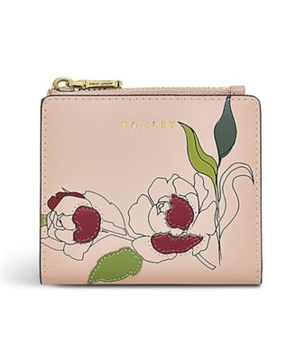 Radley London Wild Roses- Small Zip Top Coin Purse - Macy's