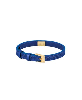 Women's 12. 12 Blue Leather Bracelet