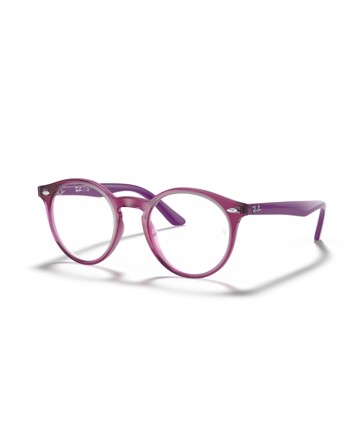 Child Eyeglasses, RB1594 - Transparent Fuchsia