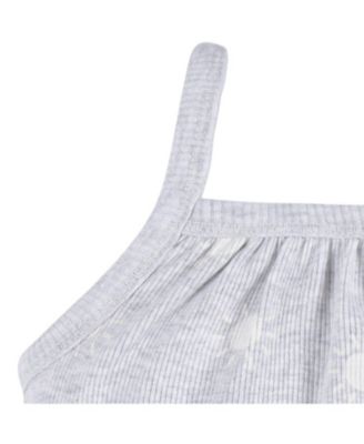 Baby Girls Sleeveless Long-Leg Romper