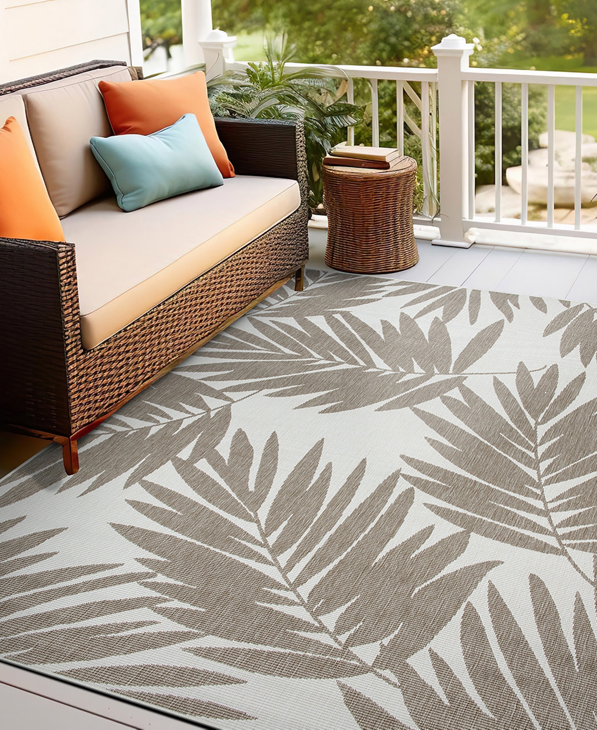 Main Street Rugs Citta Outdoor 4033 5'x7' Area Rug