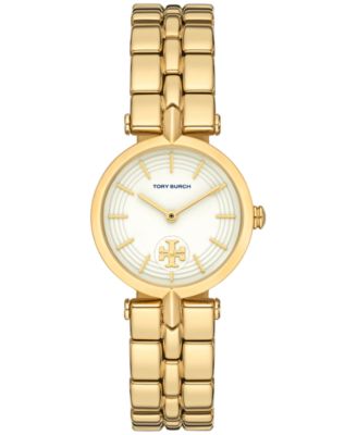 Tory Burch - Women's The Kira Gold-Tone Stainless Steel Bracelet Watch 30mm
