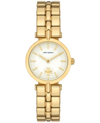 Tory Burch KIRA WATCH, LEATHER/GOLD-TONE STAINLESS STEEL Tory Burch | Accessories | Tory Burch Kira Watch  main image 2