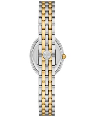 Women's The Oval Two-Tone Stainless Steel Bracelet Watch 22mm
