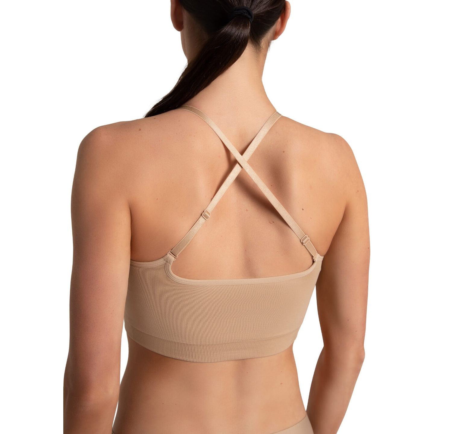 Women's Seamless Convertible Longline Bra