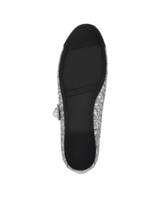 Women's Platy Embellished Mary Jane Ballet Flats
