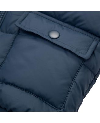 Baby Boys Sherpa Fleece Lined Puffer Jacket 6-24M