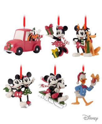 Hallmark Disney Mickey Christmas Ornaments, Set of 6