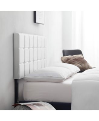 Clara Clark Button Tufted Upholstered Headboard - King