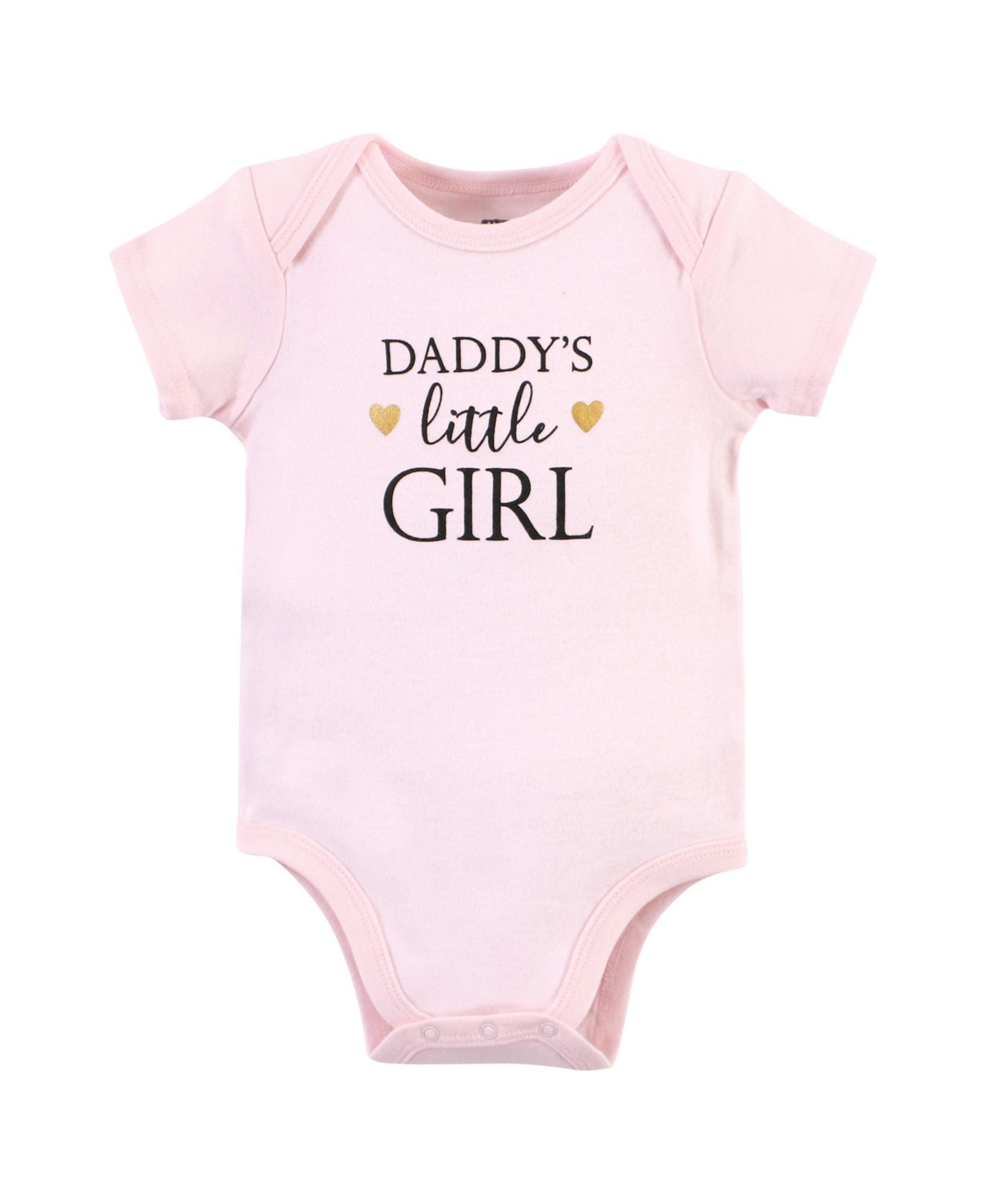 Hudson Baby Baby Girls Cotton Bodysuits Daddy 5Pk - Girl daddy 5pk