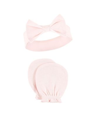 Baby Girls Hudson 8Pk Headband and Scratch Mitten Set