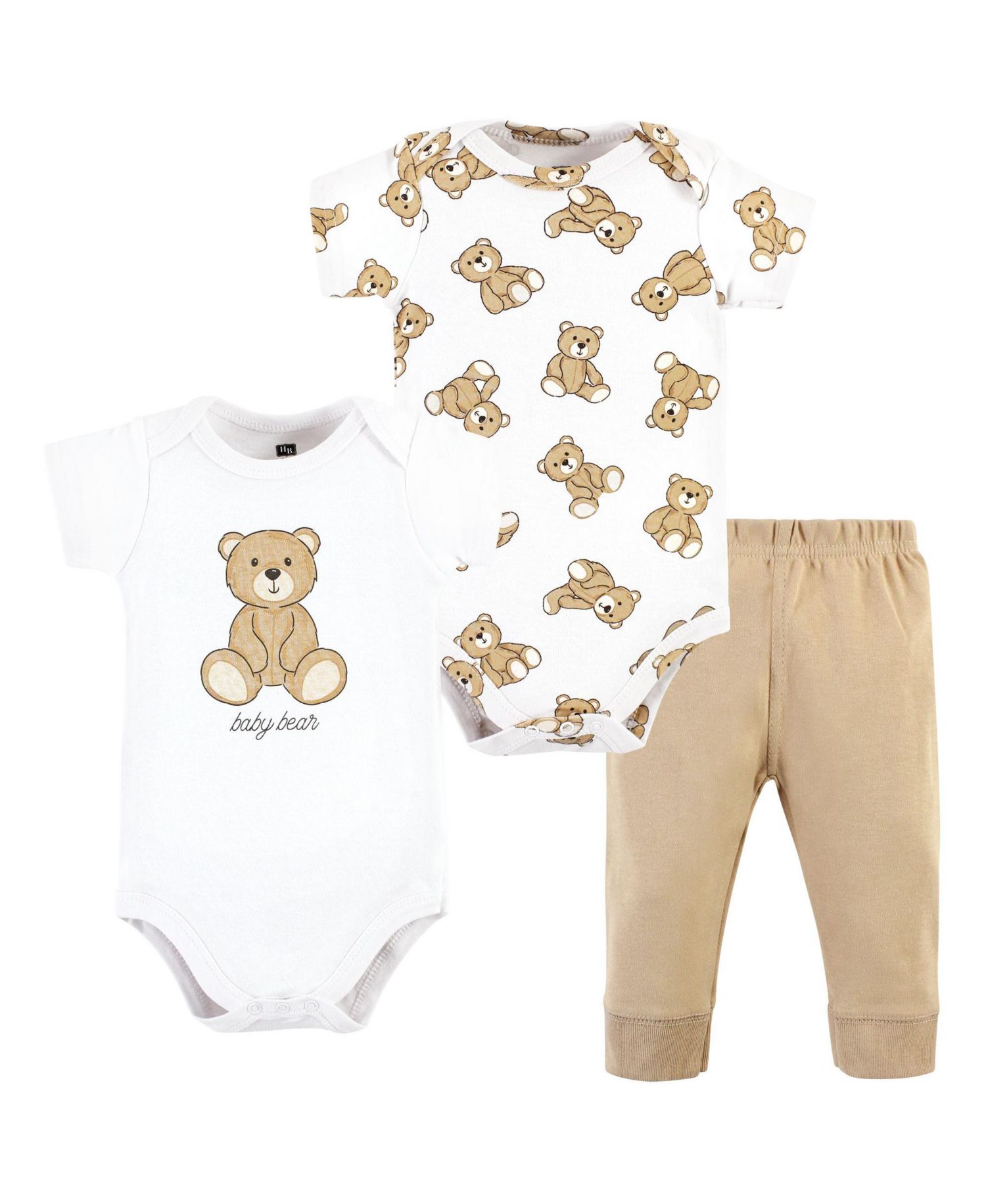 Baby Boys Hudson Unisex Two Bodysuits & Matching Pants Apparel Set