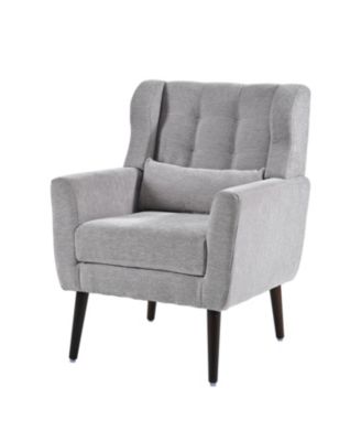  Velvet Accent Chair with Support