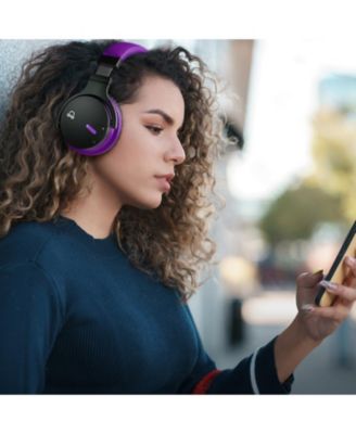 E7 Wireless Headphone Active Noise Cancelling Over Ear with Microphone