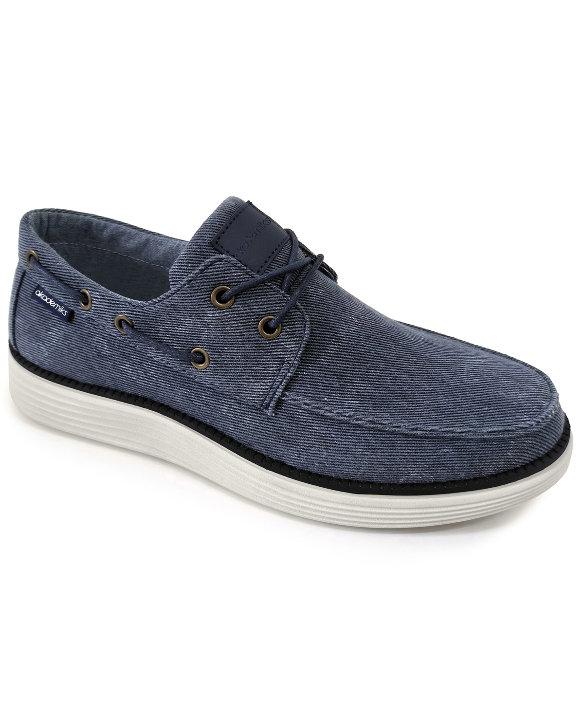 Akademiks Knox Boat Shoe In Grey