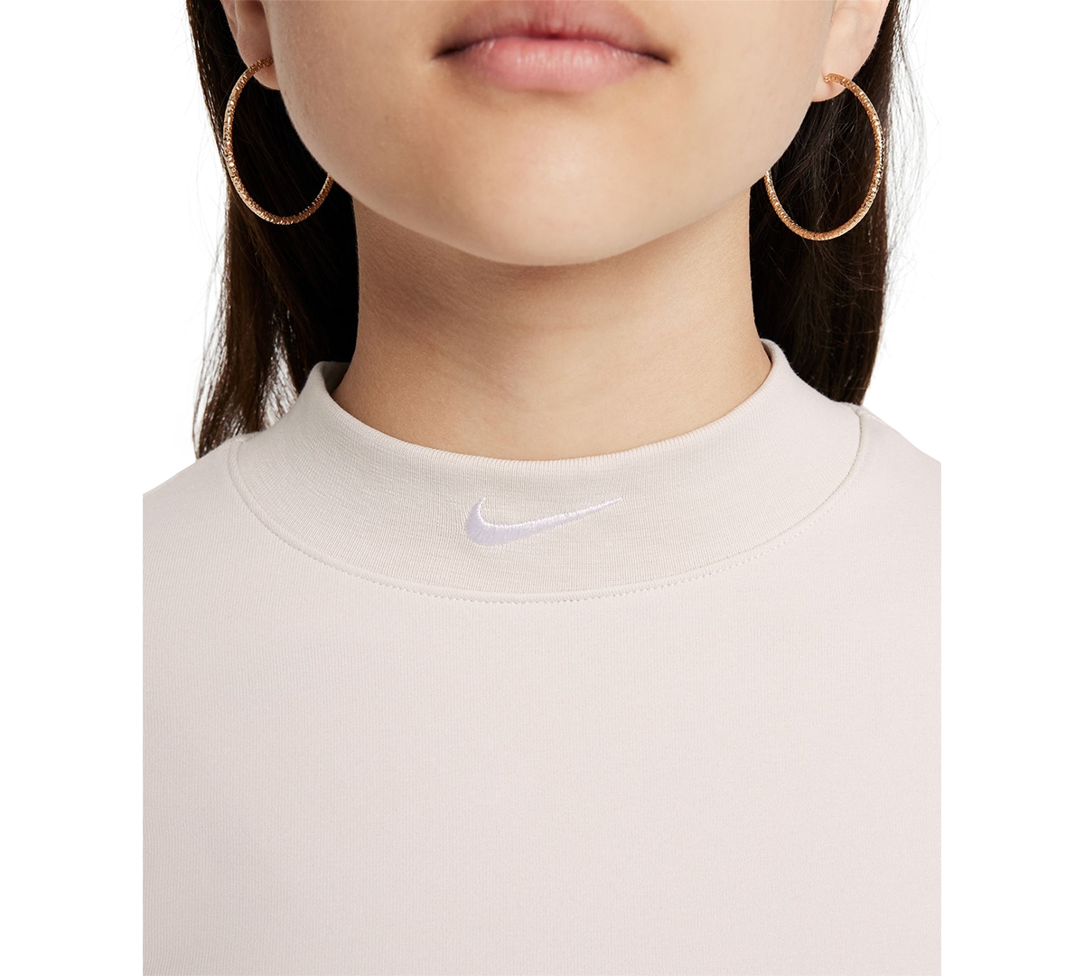 Nike Big Girls Sportswear Long-Sleeve Top