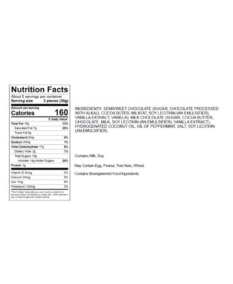 Dark Mint Chocolates in Pumpkin Box, 3 Pack, Created for Macy's