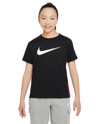 Nike - Big Kids Sportswear Cotton Logo Graphic T-Shirt