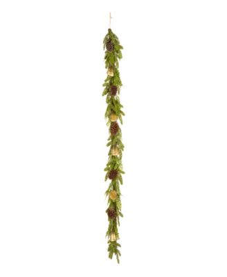 National Tree Company Christmas Bells Pine Garland, 6 feet.