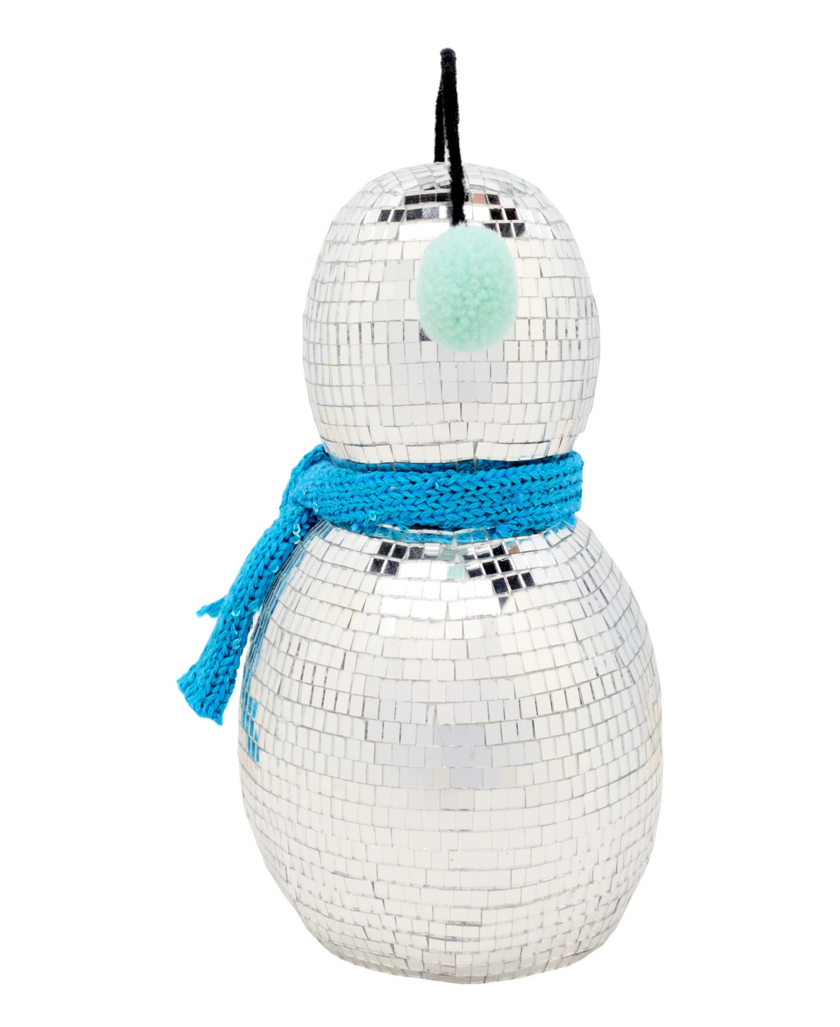 National Tree Company Disco Snowman with Blue Scarf, Inches