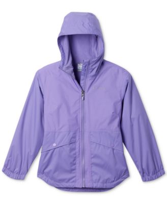 Lined hooded rain jacket best sale