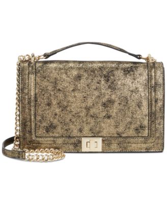 I.N.C. International Concepts - Ajae Flap Metallic Shoulder Bag