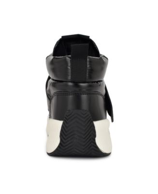 Sale 安心の追跡有★Nine West Tumble ブーティー パフィ Nine West Women's Tumble Round Toe Puffy Casual Booties - Macy's