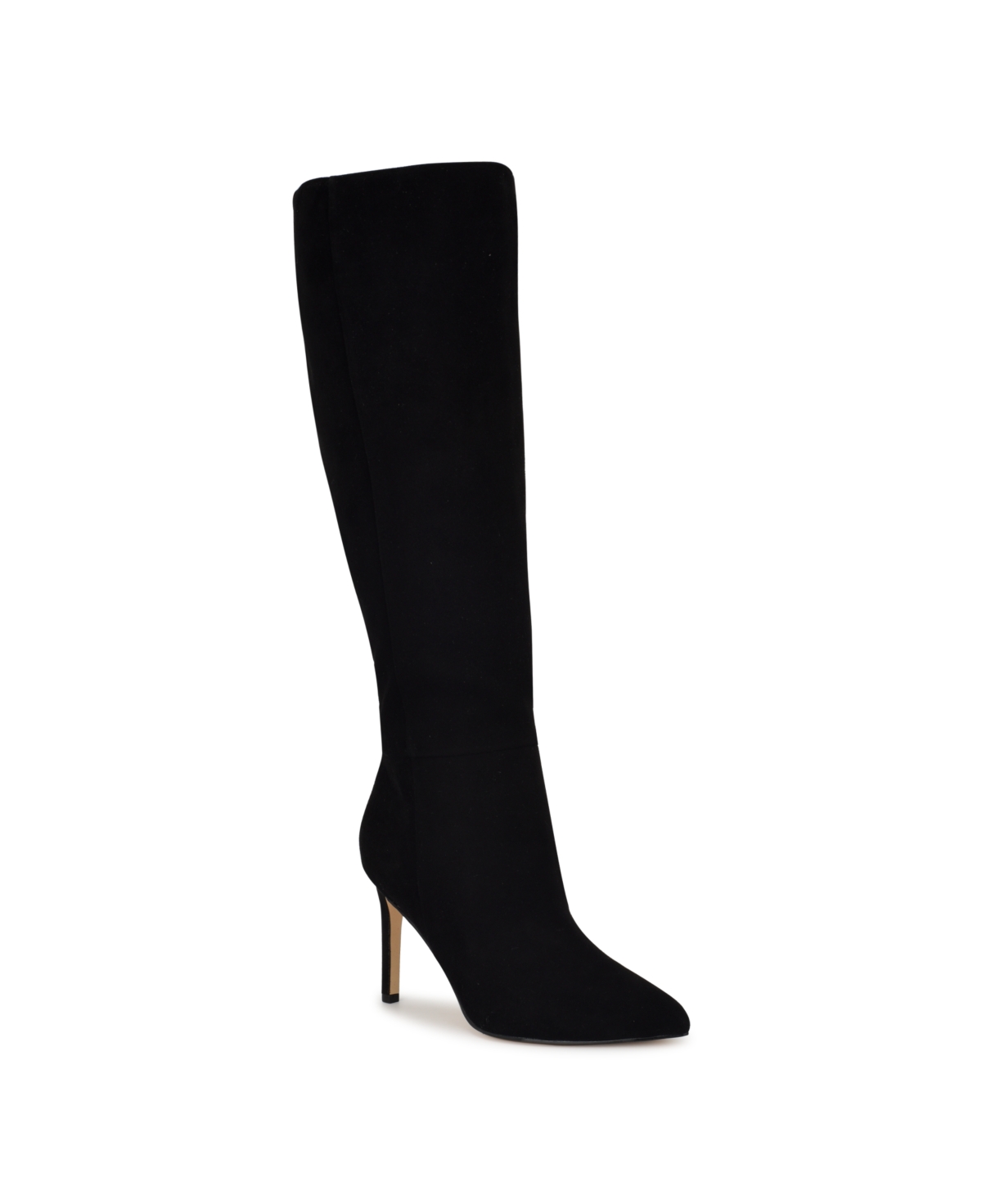 Nine West Richy Pointed Toe Knee High Boot In Black