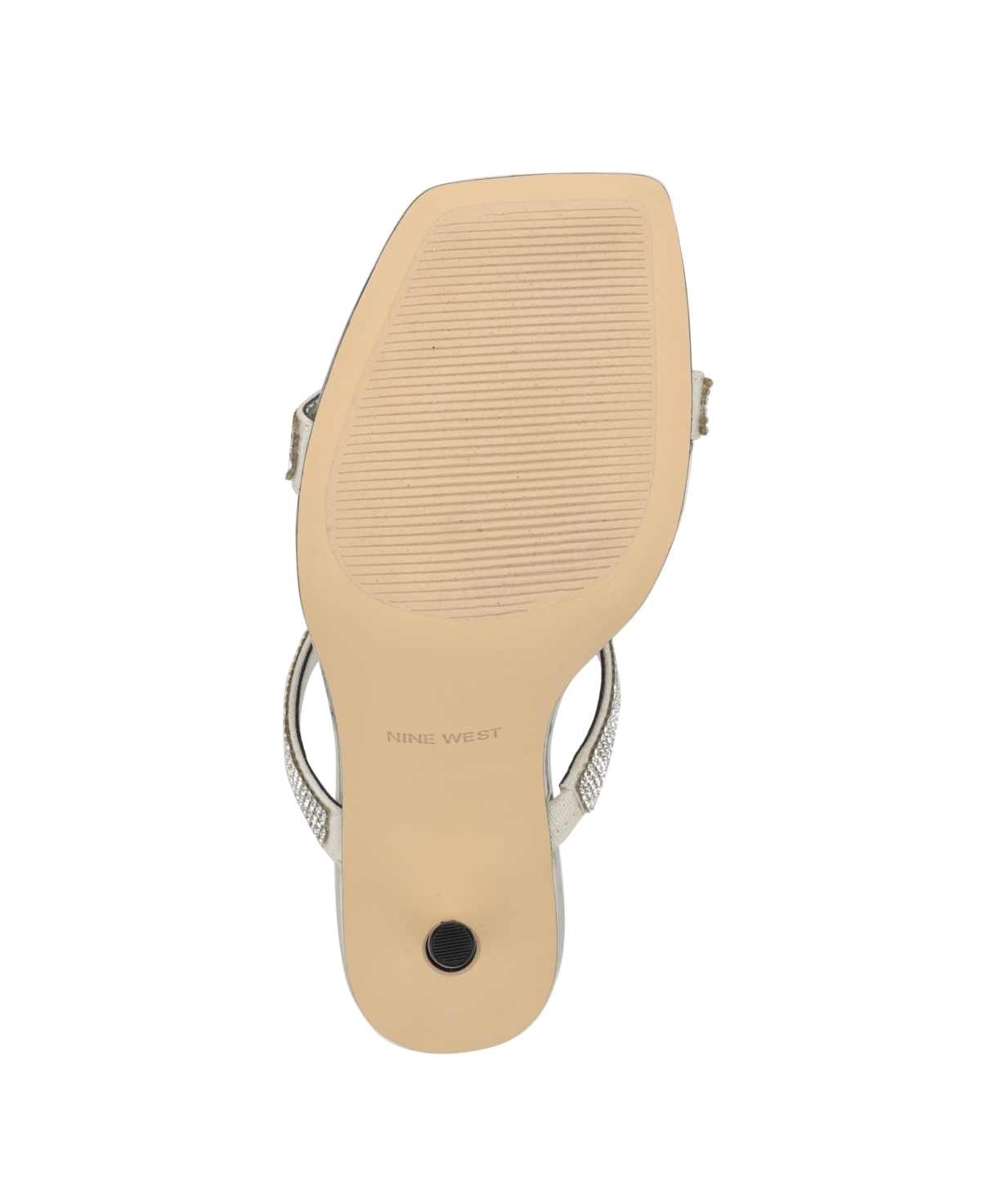 Nine West Women's Yogirl Square Toe Slip-On Dress Sandals