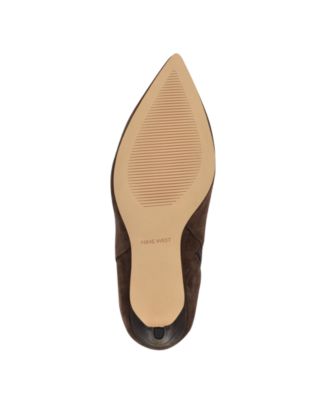 Nine West Women's Richy Pointy Toe Knee High Stiletto Boots